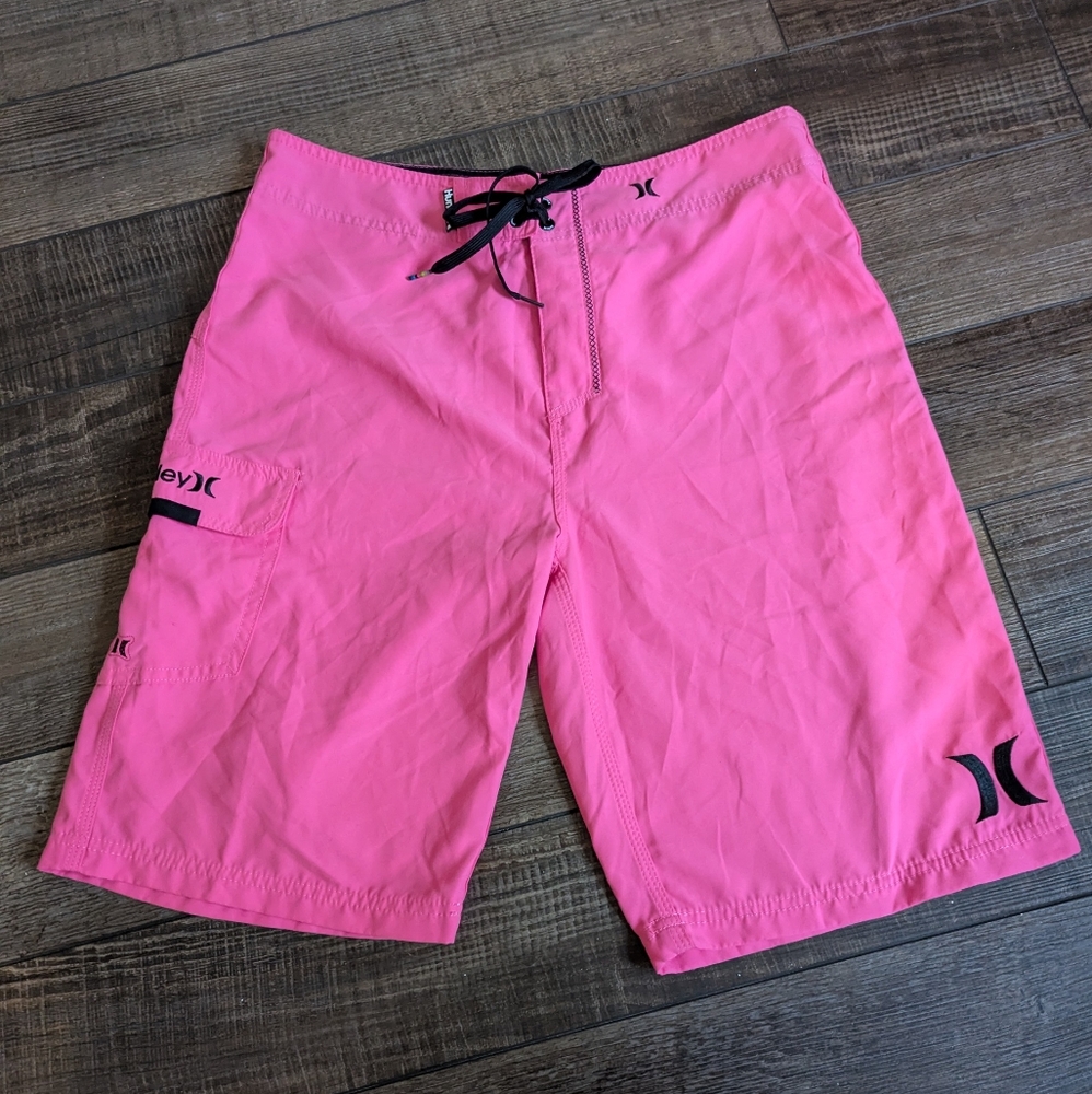 Hurley Pink Boardshorts